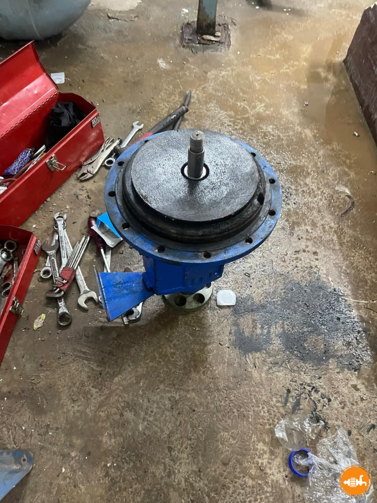 Pump Under Maintenance