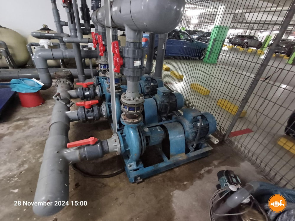 Transfer Pumps and Pipeline Setup